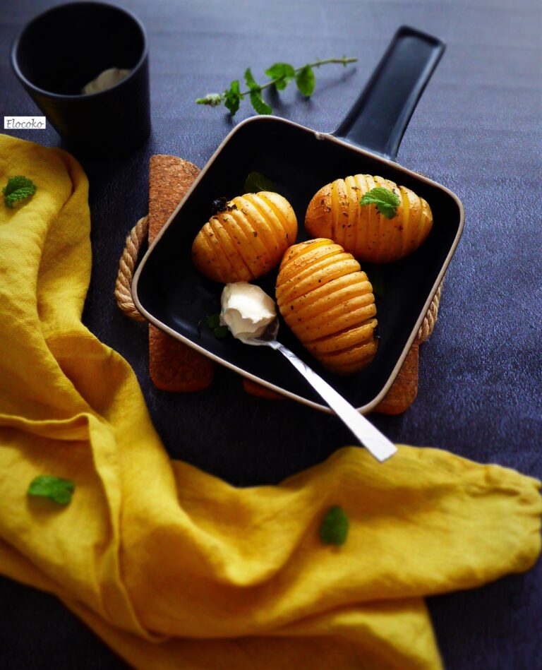 Pommes de terre à la suédoise, menthe et citron