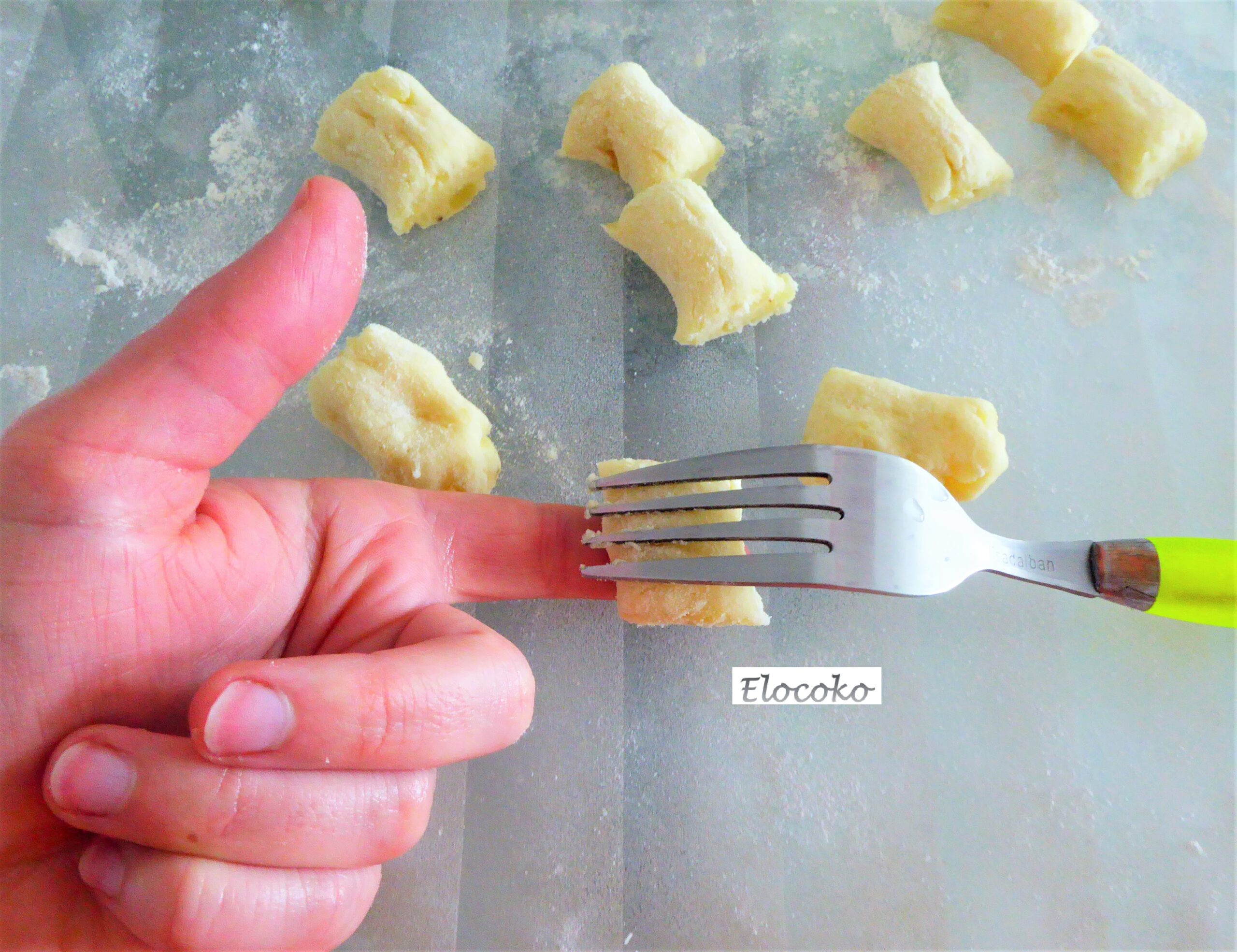 gnocchi 5 : formation des gnocchis