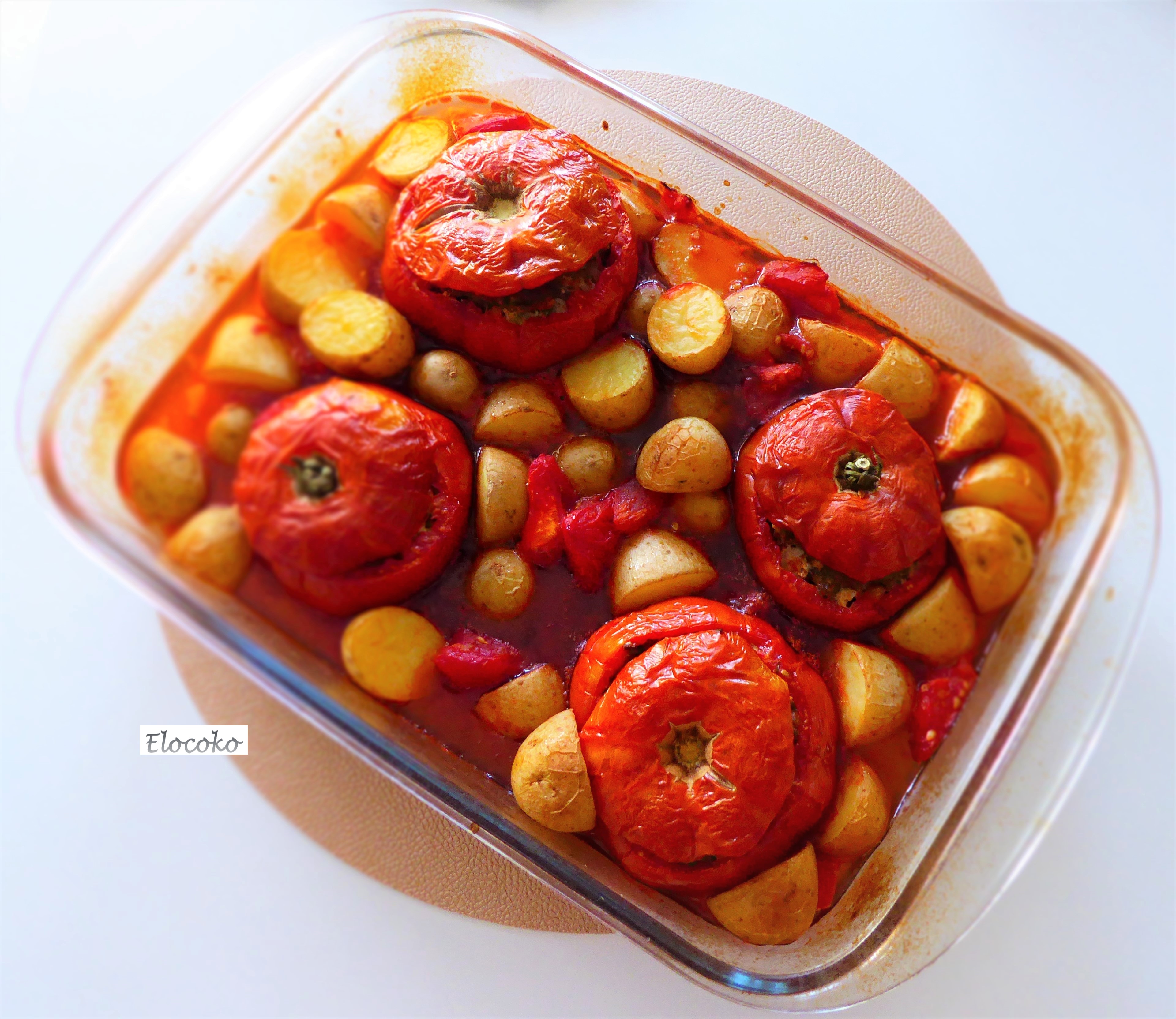 tomates farcies au chorizo