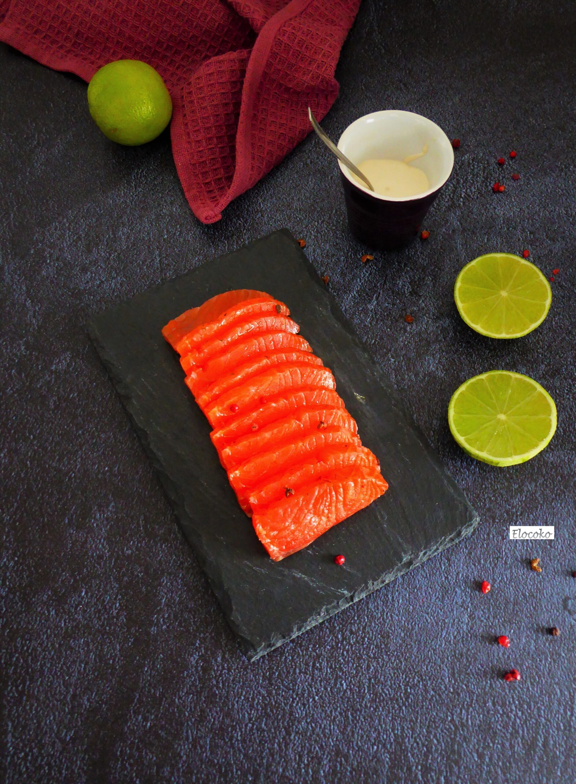 gravlax saumon noel