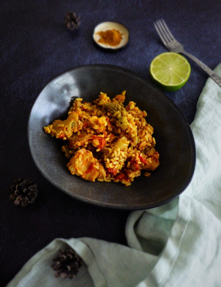 Curry de cabillaud aux légumes (inspiration indienne)
