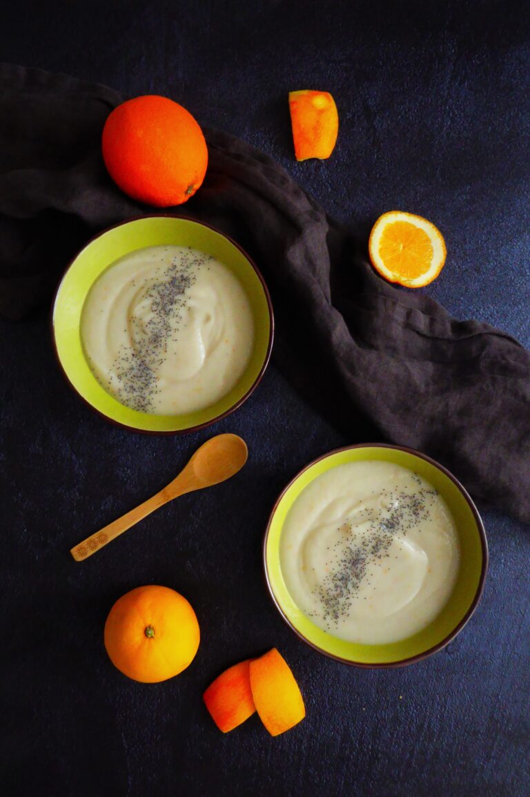 Mon velouté de chou fleur à l’orange