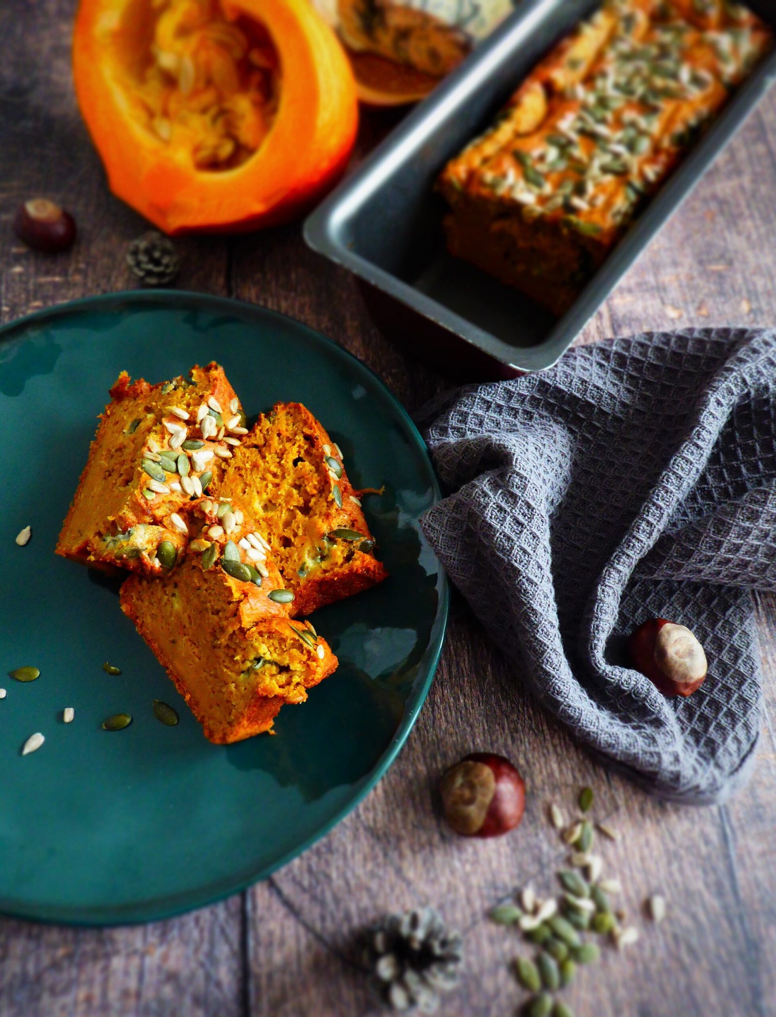 436-pumkin cake-mon cake salé au potimarron et st agur b